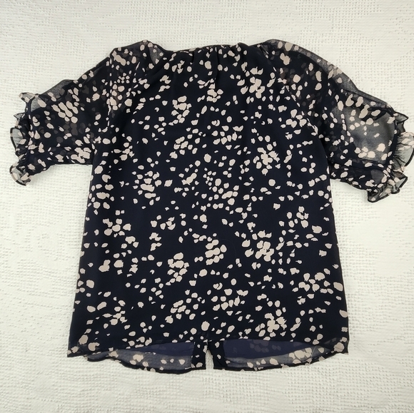 Madewell Memento Ruffle-Sleeve Drifting Petals Top Size XS - Picture 9 of 12
